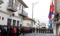 GAD Provincial rindió homenaje a Latacunga