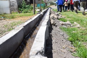 San Andrés de Pilaló inauguró primera etapa de su sistema de riego