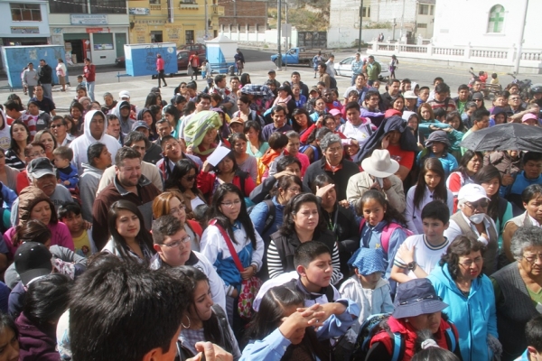 Barrio San Blas realizó un ejercicio de evacuación