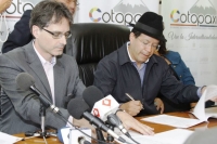 GAD Cotopaxi y Fundación CODESPA firmaron convenio de Cooperación Interinstitucional