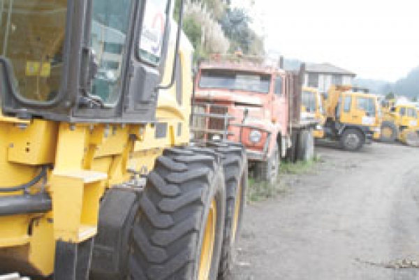 El 90% de equipo caminero del GAD Provincial permanece en buen estado