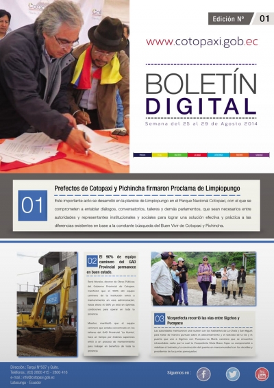 Boletín #01