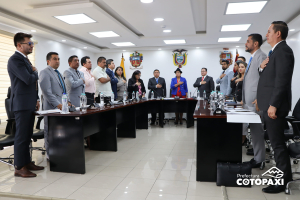 La Cámara Provincial de Cotopaxi llevó acabo la sesión inaugural