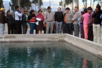 Isinche Santo Domingo del cantón Pujilí recibió proyecto de riego