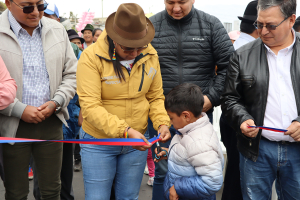 Prefectura de Cotopaxi inauguró la vía Bellavista – Santo Domingo – Chanchaló