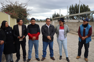 Prefectura de Cotopaxi entrega obra vial a la Parroquia Chantilin