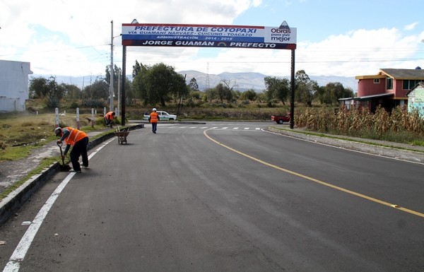 Este sábado se inaugura la vía Unión Narváez – Cuicuno – Toacazo