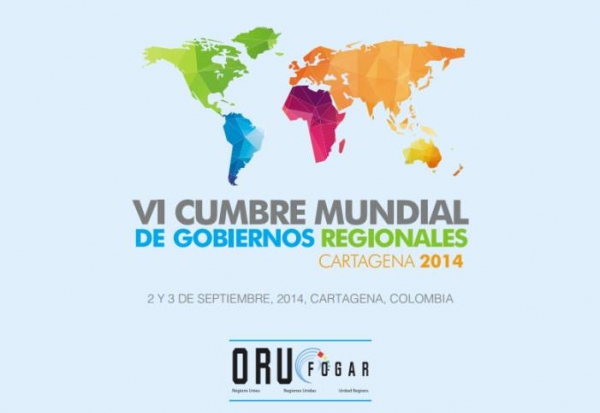 Prefecto de Cotopaxi participa en la IV Cumbre Mundial de Gobiernos Regionales 2014