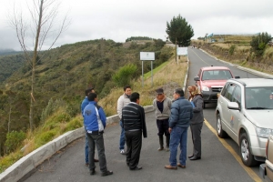 GAD Cotopaxi y MTOP identifican vías de evacuación