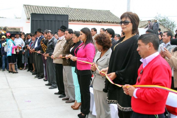 Cusubamba Inauguró Estación de Bomberos