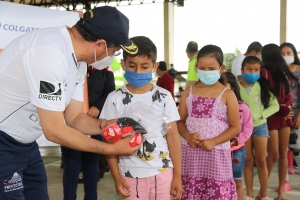 Inició la distribución de kits de aseo y prevención