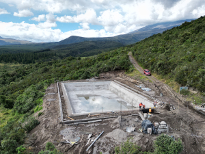 Avanza la obra de riego en Ilitío, Mulaló