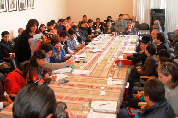 Prefectura de Cotopaxi sede del segundo encuentro del Comité Regional de Gestión de Riesgos