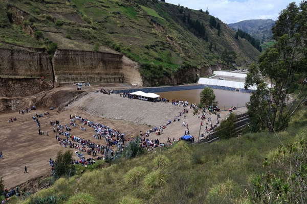 PROYECTO SAN JUAN DE PUJILÍ INAUGURÓ TRES TANQUES RESERVORIOS