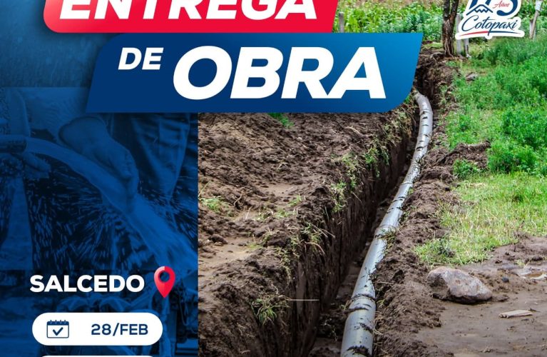 Entrega de Obra – Sistema de Riego Comunidad Laguamaza