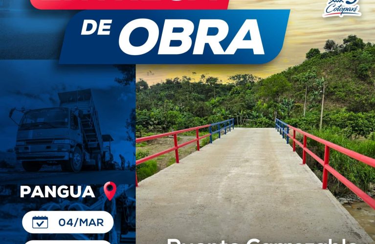 Entrega de Obra – Puente Carrozable Pangua