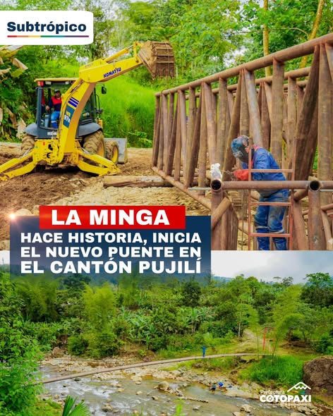 La minga hace historia