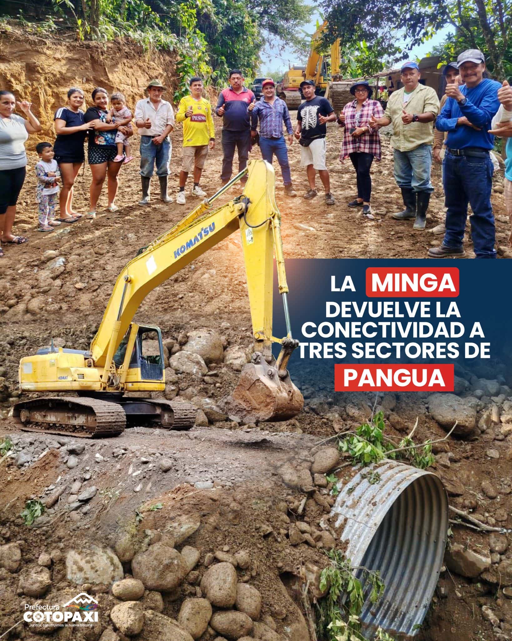 La Minga devuelve la conectividad