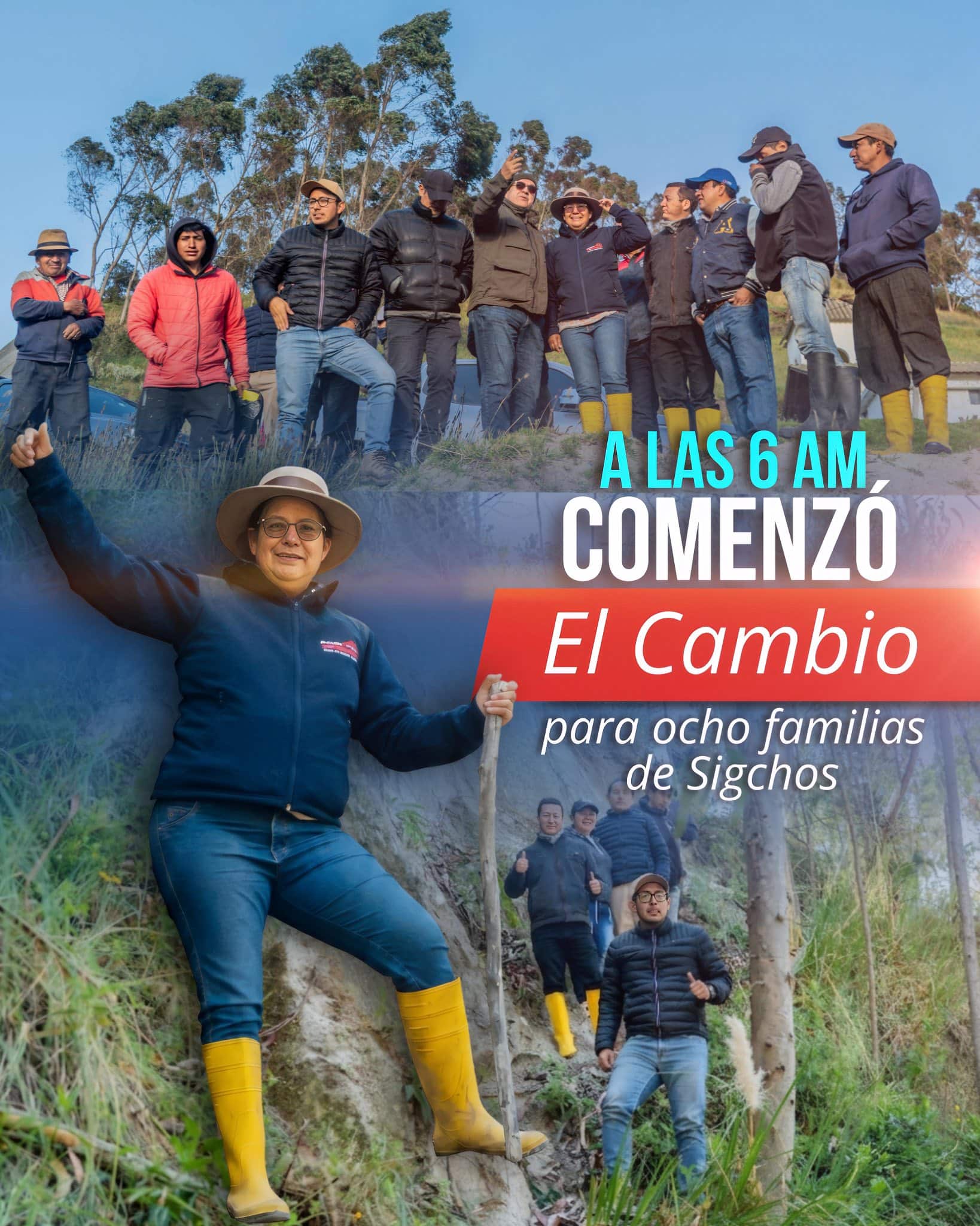 A las 6am comenzó el cambio