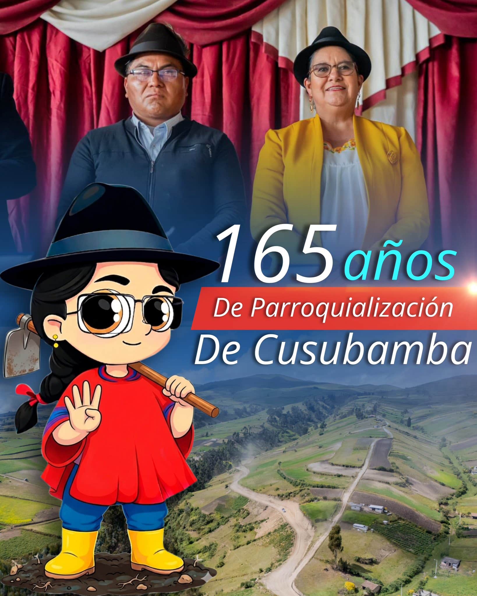 165 años de Parroquialización Cusubamba