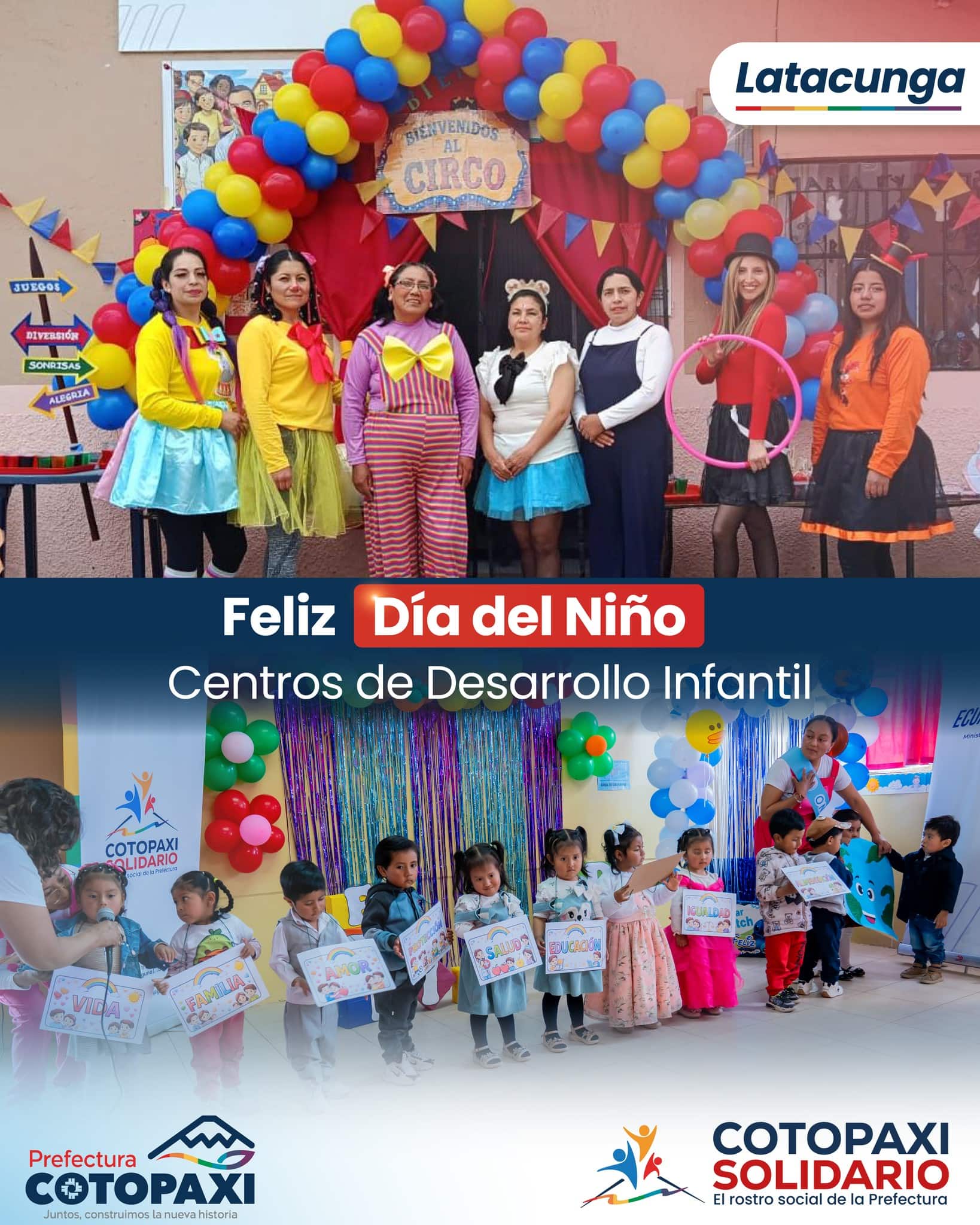 feliz día del niño centro de desarrollo infantil