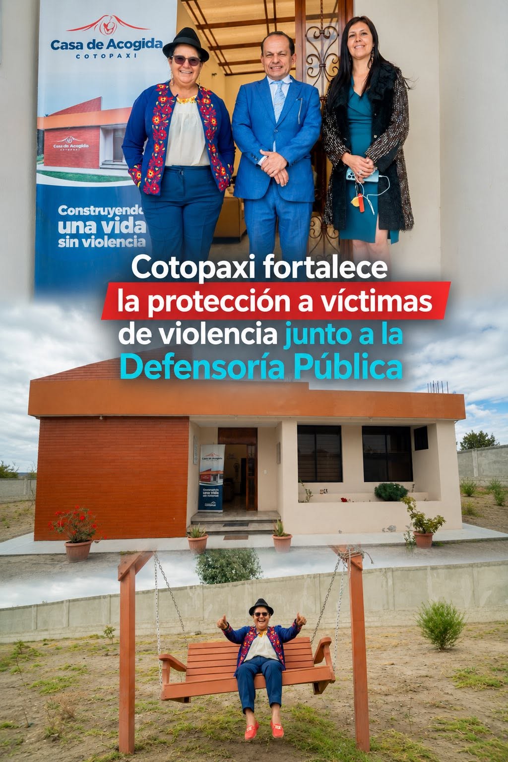 Cotopaxi fortalece la proteccion a victimas de volencia