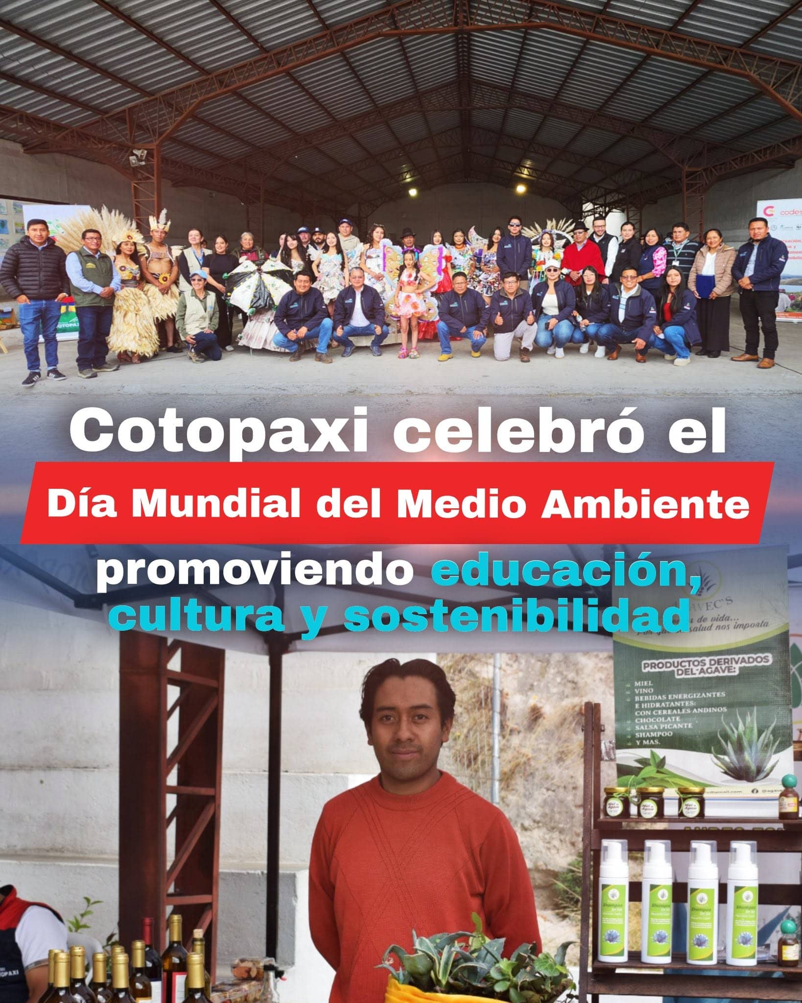 Cotopaxi celebró el día mundial del medio ambiente