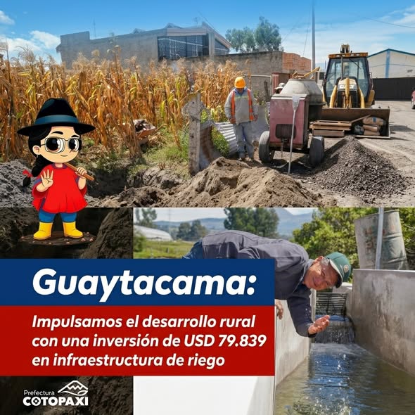Guaytacama: impulsamos el desarrollo rural