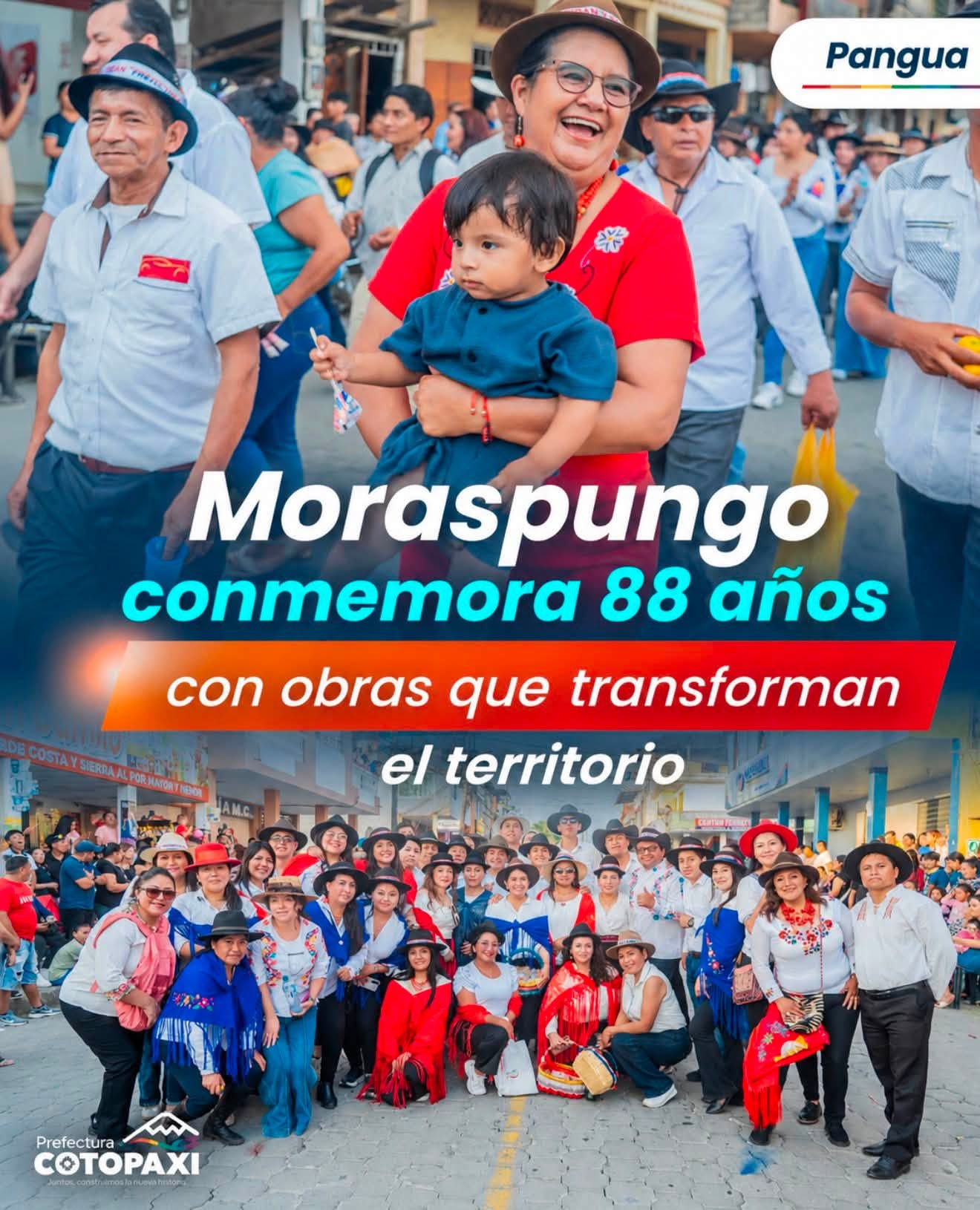 𝐌𝐨𝐫𝐚𝐬𝐩𝐮𝐧𝐠𝐨 𝐜𝐞𝐥𝐞𝐛𝐫𝐚 𝟖𝟖 𝐚𝐧̃𝐨𝐬 𝐝𝐞 𝐩𝐚𝐫𝐫𝐨𝐪𝐮𝐢𝐚𝐥𝐢𝐳𝐚𝐜𝐢𝐨́𝐧