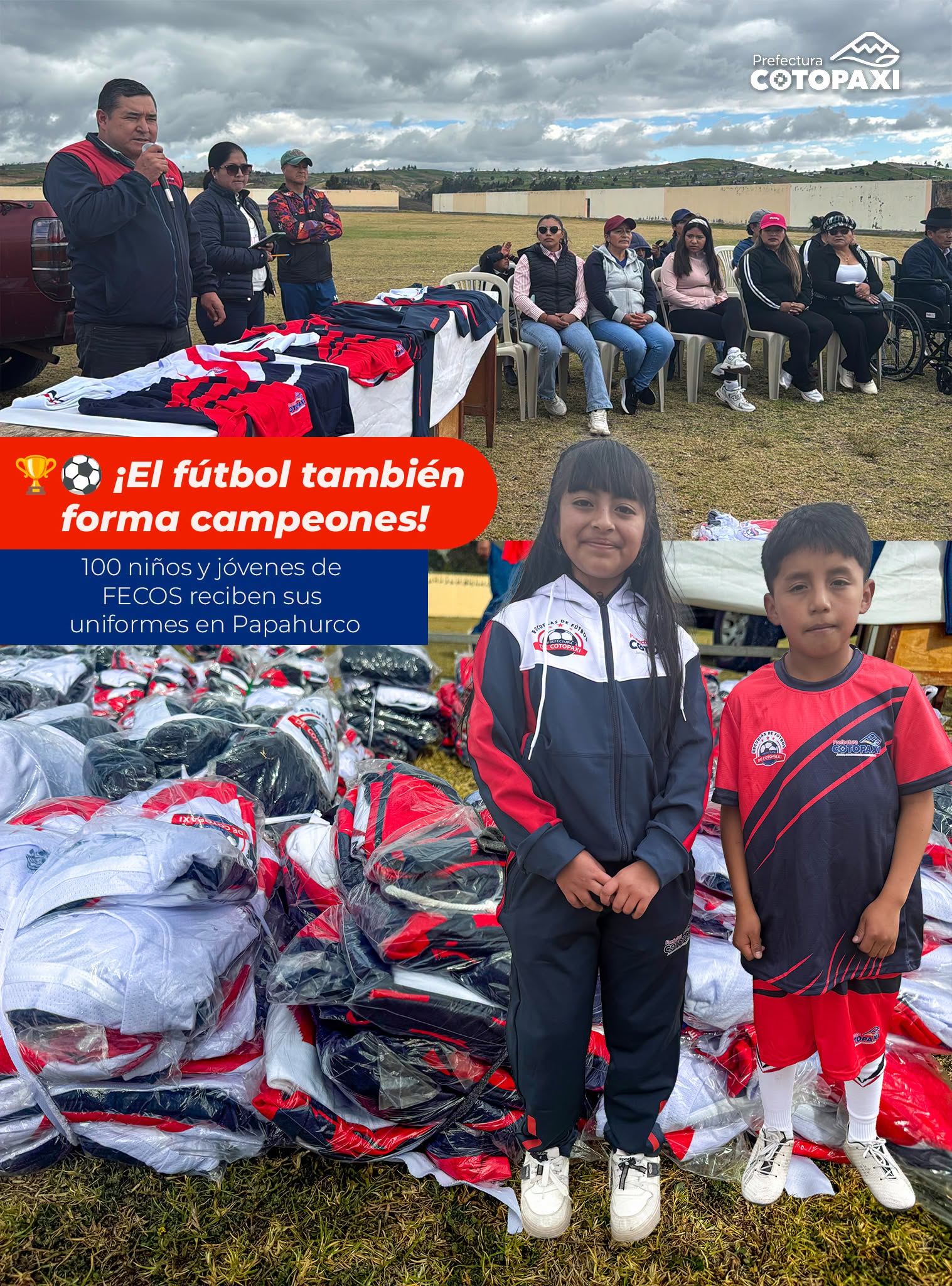 La Prefectura continúa impulsando el deporte como una herramienta para formar nuevas generaciones con disciplina, compañerismo y grandes sueños.