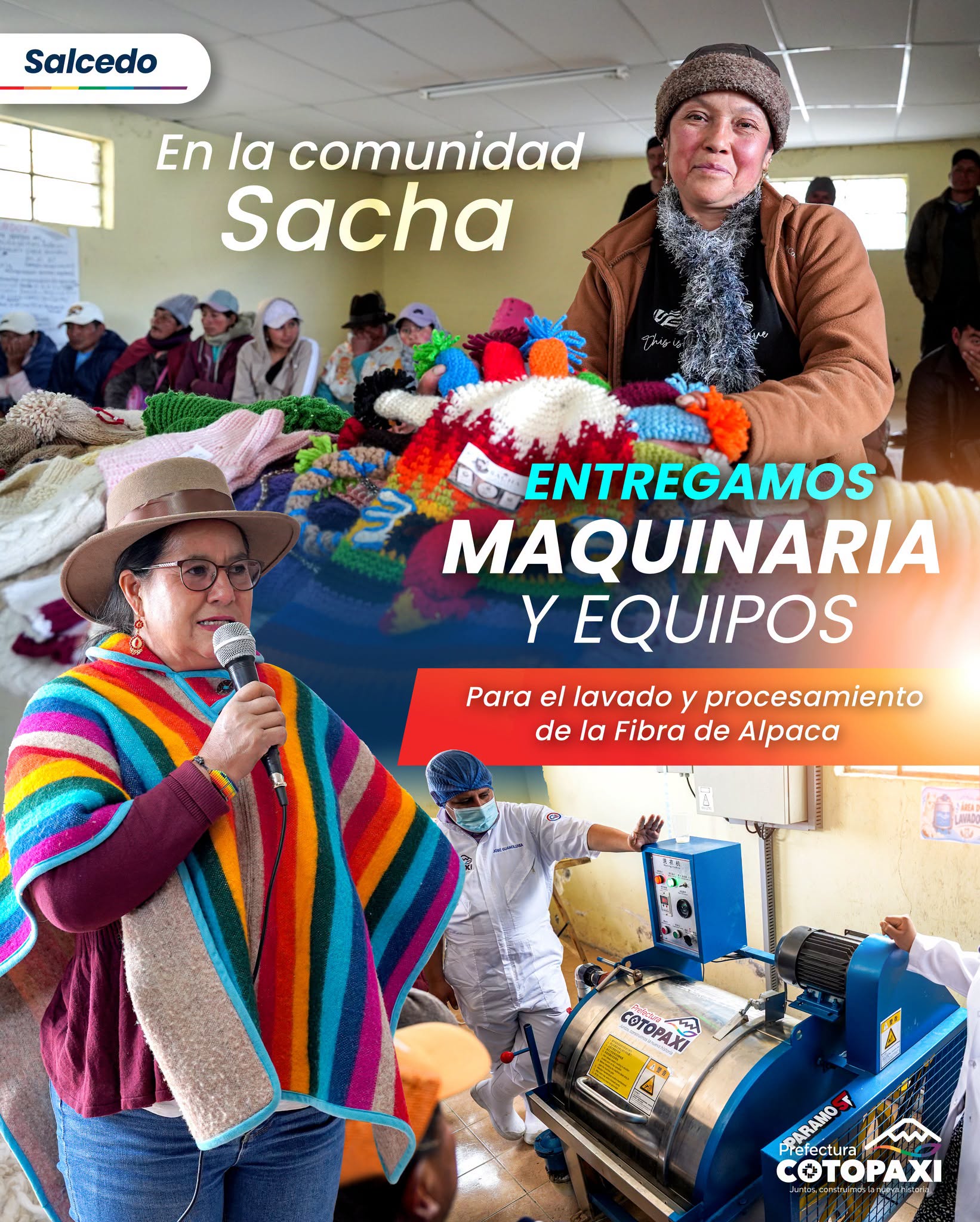 𝗙𝗼𝗿𝘁𝗮𝗹𝗲𝗰𝗲𝗺𝗼𝘀 𝗲𝗹 𝘁𝗿𝗮𝗯𝗮𝗷𝗼 𝗱𝗲 𝗻𝘂𝗲𝘀𝘁𝗿𝗮𝘀 𝗰𝗼𝗺𝘂𝗻𝗶𝗱𝗮𝗱𝗲𝘀 𝘆 𝗲𝗹 𝗳𝘂𝘁𝘂𝗿𝗼 𝗱𝗲 𝘀𝘂𝘀 𝗳𝗮𝗺𝗶𝗹𝗶𝗮𝘀