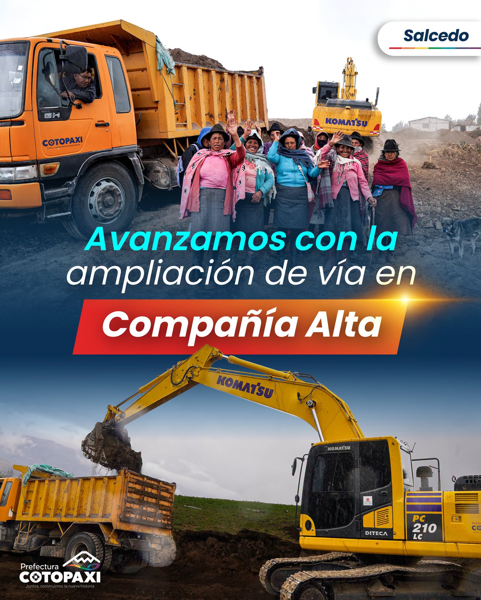 ¡𝗖𝗼𝗻𝘀𝘁𝗿𝘂𝗶𝗺𝗼𝘀 𝗰𝗮𝗺𝗶𝗻𝗼𝘀 𝘆 𝗼𝗽𝗼𝗿𝘁𝘂𝗻𝗶𝗱𝗮𝗱𝗲𝘀 𝗽𝗮𝗿𝗮 𝗖𝗼𝘁𝗼𝗽𝗮𝘅𝗶!