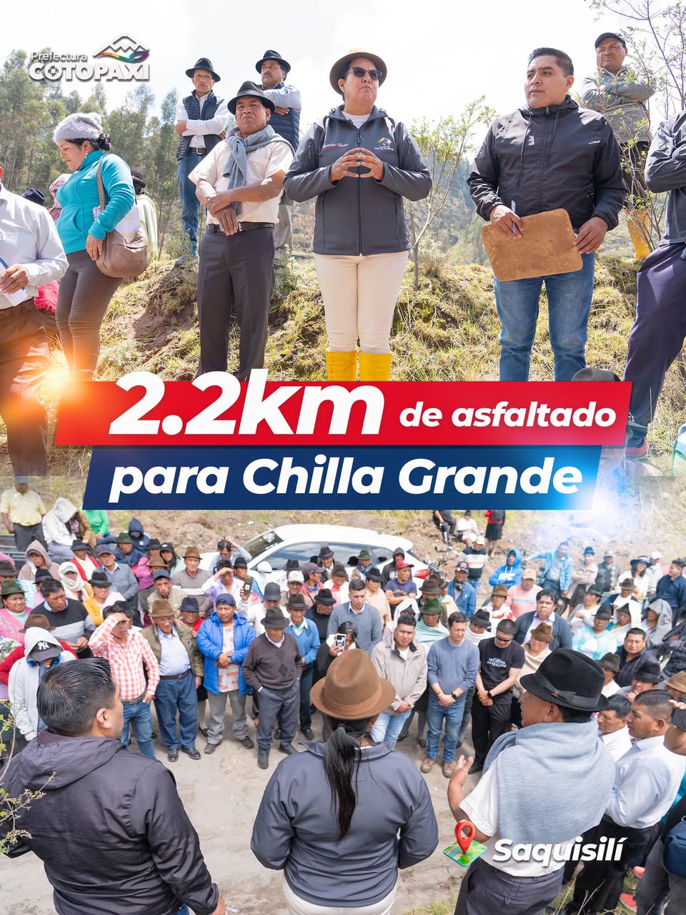 ¡𝐄𝐥 𝐝𝐞𝐬𝐚𝐫𝐫𝐨𝐥𝐥𝐨 𝐫𝐮𝐫𝐚𝐥 𝐝𝐞 𝐂𝐨𝐭𝐨𝐩𝐚𝐱𝐢 𝐧𝐨 𝐬𝐞 𝐝𝐞𝐭𝐢𝐞𝐧𝐞!